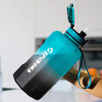 2.2L Motivational Water Bottle - Leakproof Hydration Flask for Gym & Travel