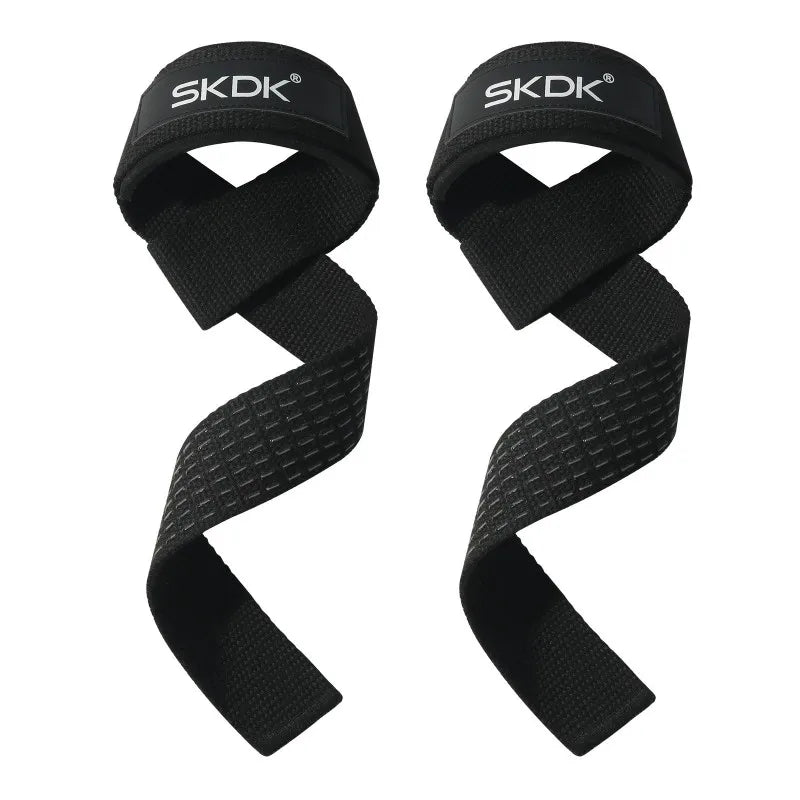 Silicone Grip Wrist Straps - Non-Slip Lifting Supports for Pull-Ups & Deadlifts