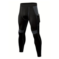 Men's Quick-Dry Compression Running Pants