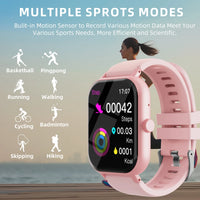 1.83" Bluetooth Calling Smart Watch - Fitness Tracker for Android & iPhone