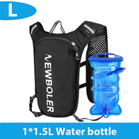 Ultra-Light Hydration Running Vest - Breathable Trail Pack for Marathon & Cycling