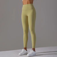 Breathable High-Waist Yoga Leggings - Women's Workout Tights for Running & Cycling