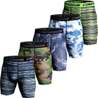 Men's Camouflage Compression Shorts