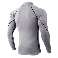 Men's Long Sleeve Compression Gym Shirt