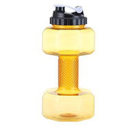 2.2L Dumbbell Water Bottle - Large Capacity Hydration Jug for Gym & Cycling