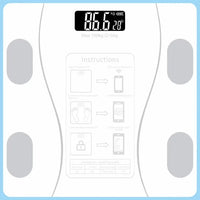 Smart Body Composition Scale - Bluetooth Weight Analyzer for Home Fitness Tracking