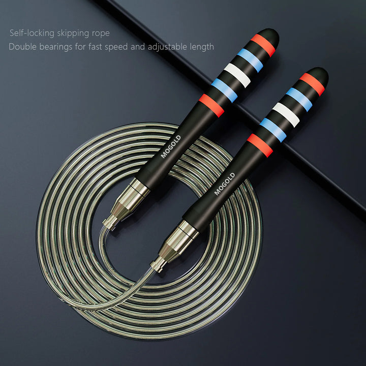 High-Speed Jump Rope - Adjustable Cardio Rope for CrossFit &amp; Fat-Burning Workouts