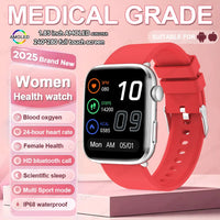 1.85" AMOLED Smart Watch - Women's Bluetooth Fitness Tracker with NFC & Health Monitoring