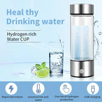 Hydrogen Water Generator Bottle - Portable USB Cup for Wellness & Daily Hydration