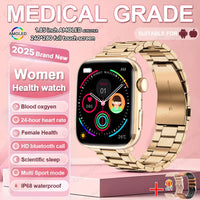 1.85" AMOLED Smart Watch - Women's Bluetooth Fitness Tracker with NFC & Health Monitoring