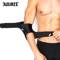 Adjustable Elbow Support Strap - Compression Brace for Tennis, Golf & Training