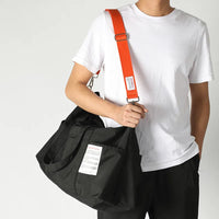 Waterproof Canvas Gym Duffel Bag - Large-Capacity Travel Tote for Yoga & Training