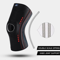 Adjustable Knee Support Sleeve - Compression Patella Brace for Running & Basketball