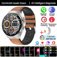 Advanced Health Smart Watch - ECG Bluetooth Tracker for Wellness & Daily Monitoring