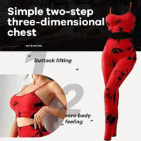 Tie-Dye Seamless Yoga Set