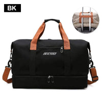 Portable Crossbody Gym Travel Bag - Short-Distance Weekender Duffel for Fitness