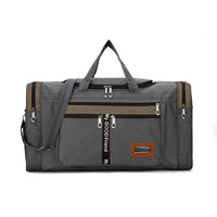 Nylon Travel Duffel Bag - Large-Capacity Weekender Holdall for Gym & Travel