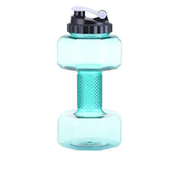 2.2L Dumbbell Water Bottle - Large Capacity Hydration Jug for Gym & Cycling