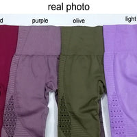 Seamless Tummy Control Compression Leggings