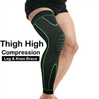 Compression Knee Support Sleeve - Protective Brace for Running & Gym Workouts