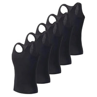 5-Pack Men's Cotton Fitness Tank Tops