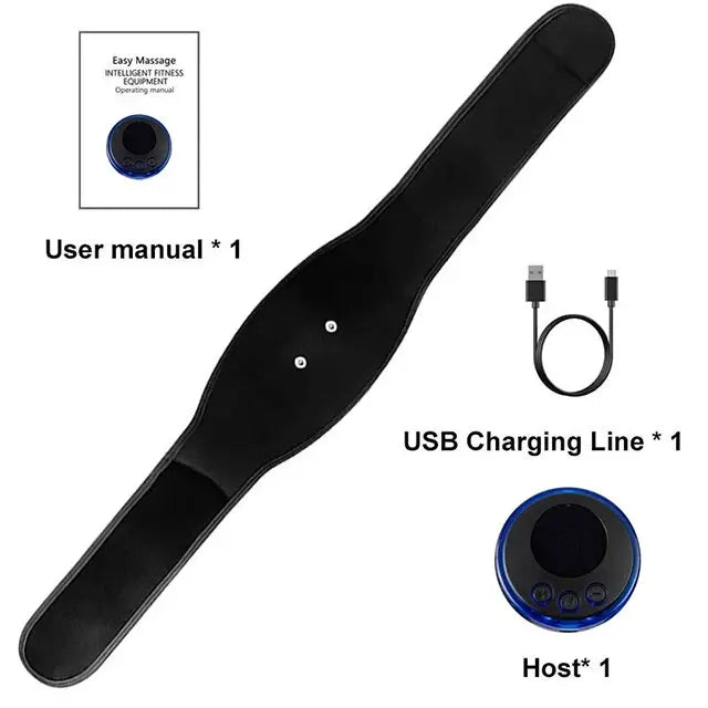 EMS Abdominal Training Belt - Muscle Toning Massager for Core Workouts