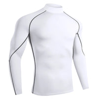 Men's Long Sleeve Compression Gym Shirt