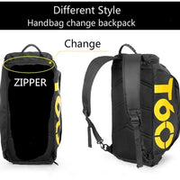 Dry-Wet Separation Gym Backpack - Large-Capacity Fitness Bag for Yoga & Sports