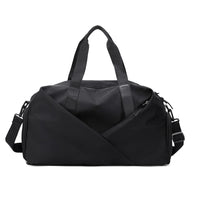 Dry-Wet Separation Travel Gym Bag - Women's Swim & Fitness Duffel with Shoe Space