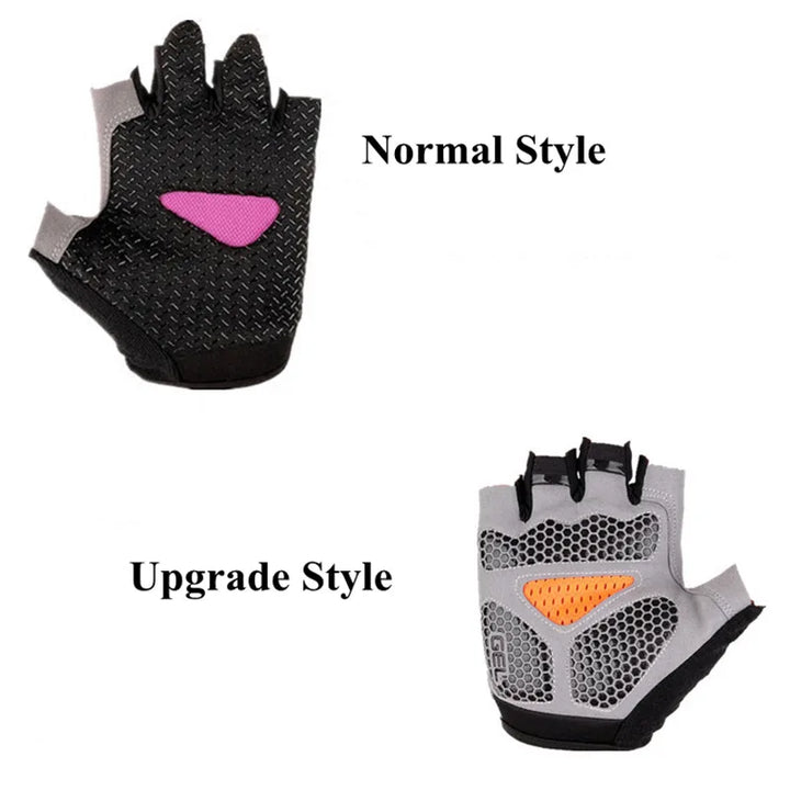Breathable Half-Finger Cycling Gloves - Anti-Slip Training Gloves for Gym &amp; Riding