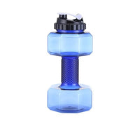2.2L Dumbbell Water Bottle - Large Capacity Hydration Jug for Gym & Cycling