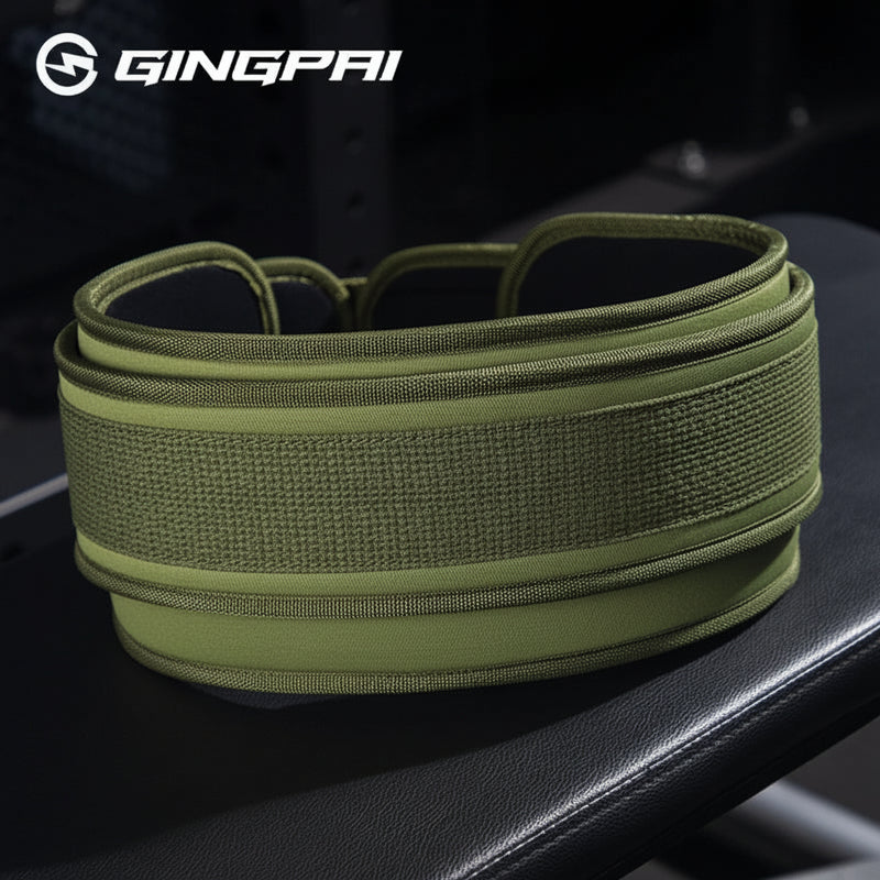 Compression Weightlifting Belt - Lumbar Support Waist Guard for Strength Training