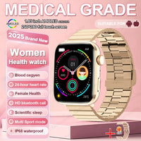 1.85" AMOLED Smart Watch - Women's Bluetooth Fitness Tracker with NFC & Health Monitoring