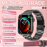 1.85" AMOLED Smart Watch - Women's Bluetooth Fitness Tracker with NFC & Health Monitoring