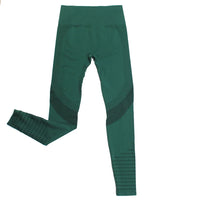 Seamless High-Waist Fitness Leggings - Women's Compression Tights for Yoga & Training