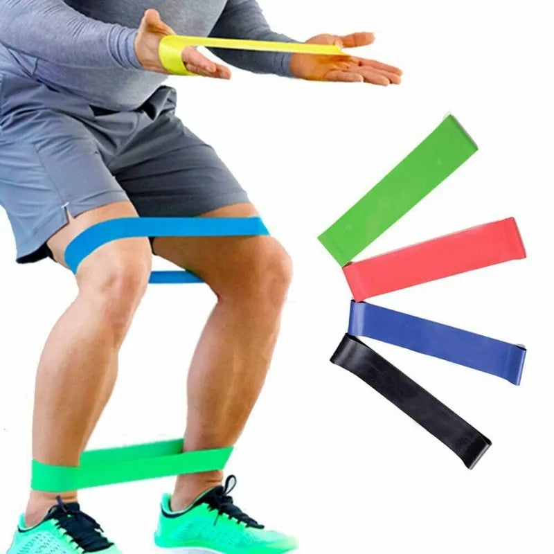TPE Resistance Bands Set - Elastic Loops for Pilates, Strength & Home Fitness