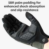 Breathable Full-Finger Cycling Gloves - Touchscreen Riding Gloves for Outdoor Training
