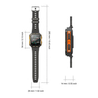 1.83" Bluetooth Calling Smart Watch - Men's Fitness Tracker for Training & Daily Wear