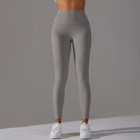 Breathable High-Waist Yoga Leggings - Women's Workout Tights for Running & Cycling