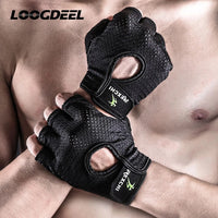 Anti-Slip Weightlifting Gloves - Wrist Support Grips for CrossFit & Gym Training