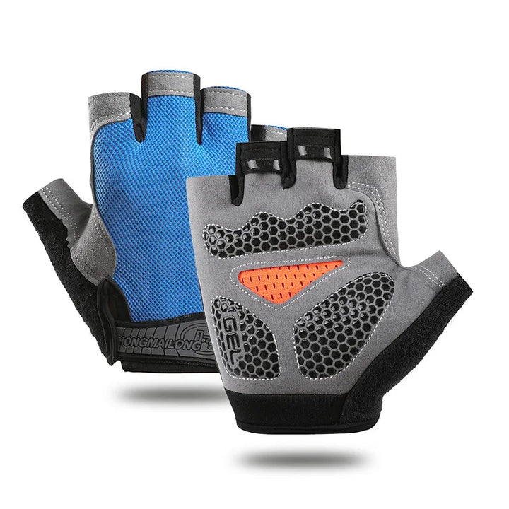 Breathable Half-Finger Cycling Gloves - Anti-Slip Training Gloves for Gym &amp; Riding