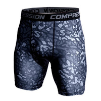 Men's Camouflage Compression Shorts