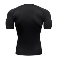 Men's Bat Print Compression T-Shirt