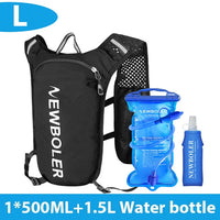 Ultra-Light Hydration Running Vest - Breathable Trail Pack for Marathon & Cycling