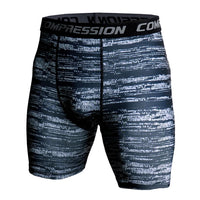 Men's Camouflage Compression Shorts