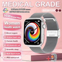 1.85" AMOLED Smart Watch - Women's Bluetooth Fitness Tracker with NFC & Health Monitoring