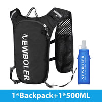 Ultra-Light Hydration Running Vest - Breathable Trail Pack for Marathon & Cycling