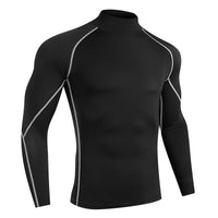 Men's Long Sleeve Compression Gym Shirt