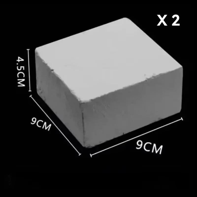 Gym Magnesium Chalk Block - Anti-Slip Grip Aid for Lifting &amp; Climbing Training