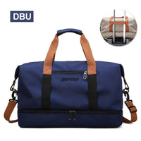 Portable Crossbody Gym Travel Bag - Short-Distance Weekender Duffel for Fitness
